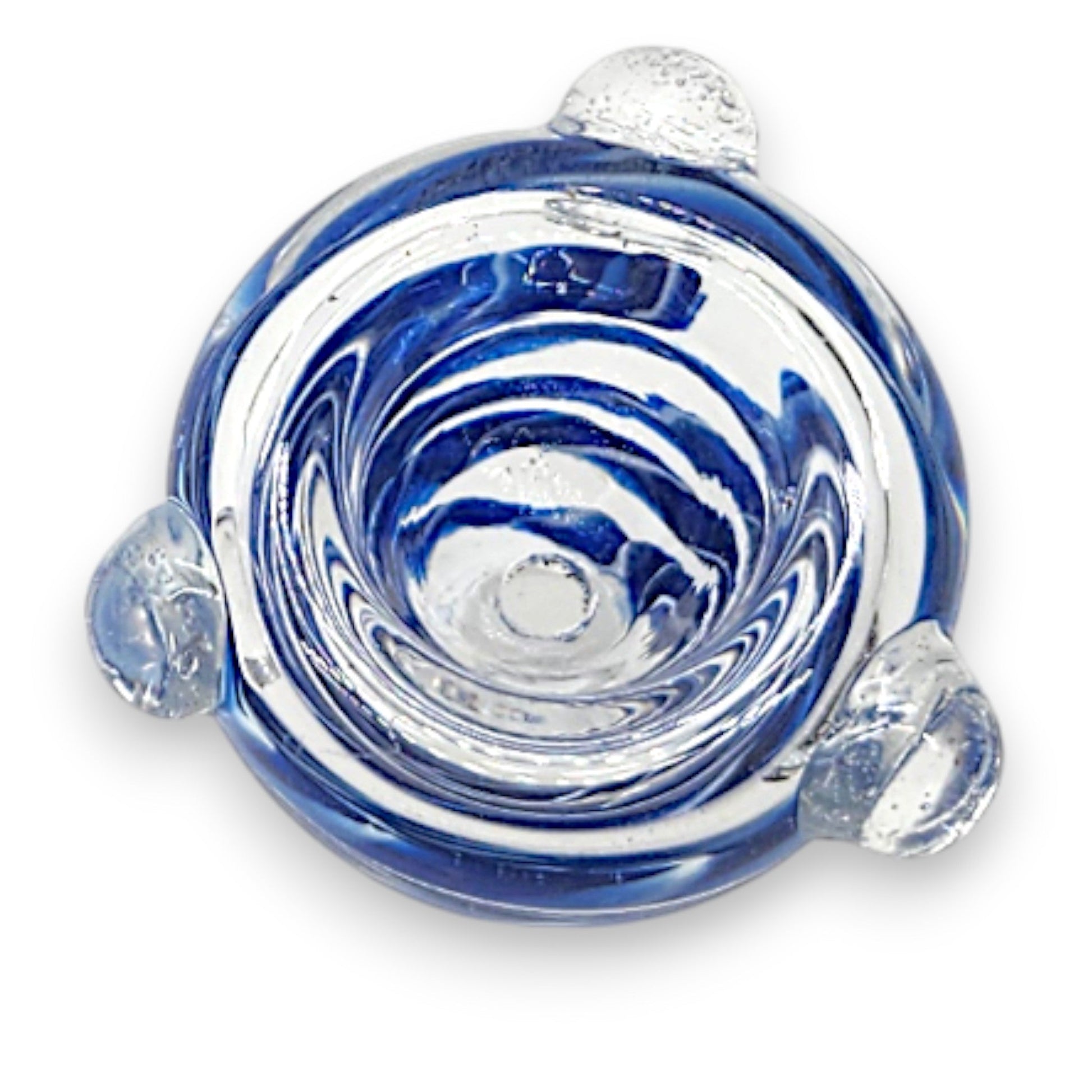 Universal Grab Color Swirl Glass Bowl Head 14mm Male
