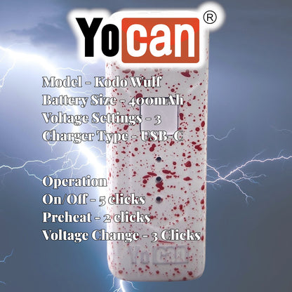 Yocan Kodo Wulf 510 Battery