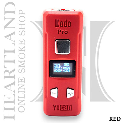 Yocan Kodo PRO Digital Display 510 Cart Battery - Heartland Smoke Shop Yocan Kodo PRO Digital Display 510 Cart Battery - Heartland Smoke Shop