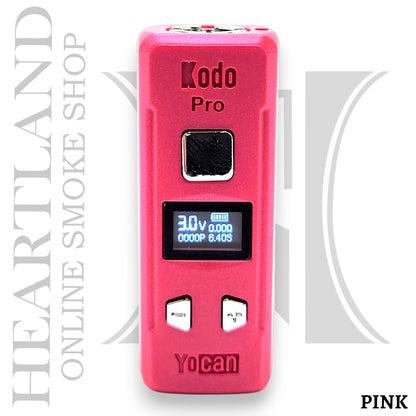 Yocan Kodo PRO Digital Display 510 Cart Battery - Heartland Smoke Shop Yocan Kodo PRO Digital Display 510 Cart Battery - Heartland Smoke Shop