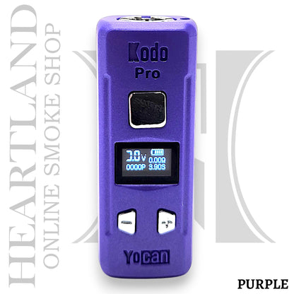 Yocan Kodo PRO Digital Display 510 Cart Battery - Heartland Smoke Shop Yocan Kodo PRO Digital Display 510 Cart Battery - Heartland Smoke Shop