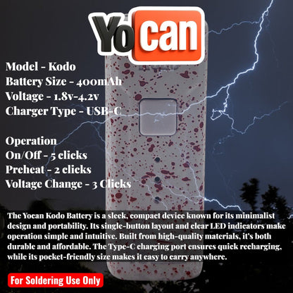 Yocan Kodo Wulf 510 Battery